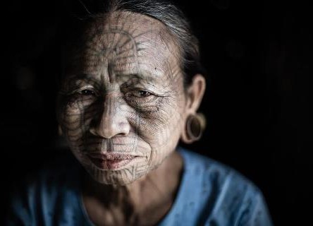 Chin woman in Mrauk U Arakan