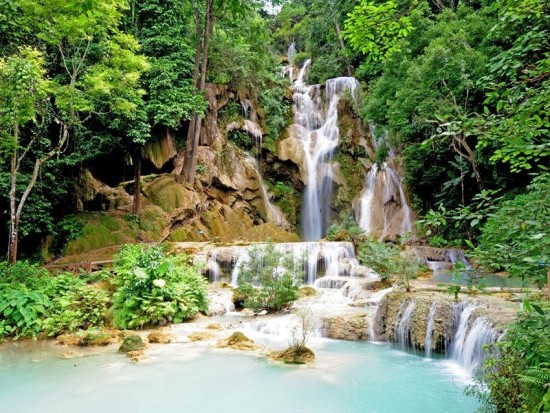 Laos Waterfall