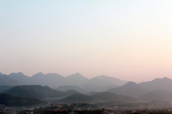 Over Luang Prabang